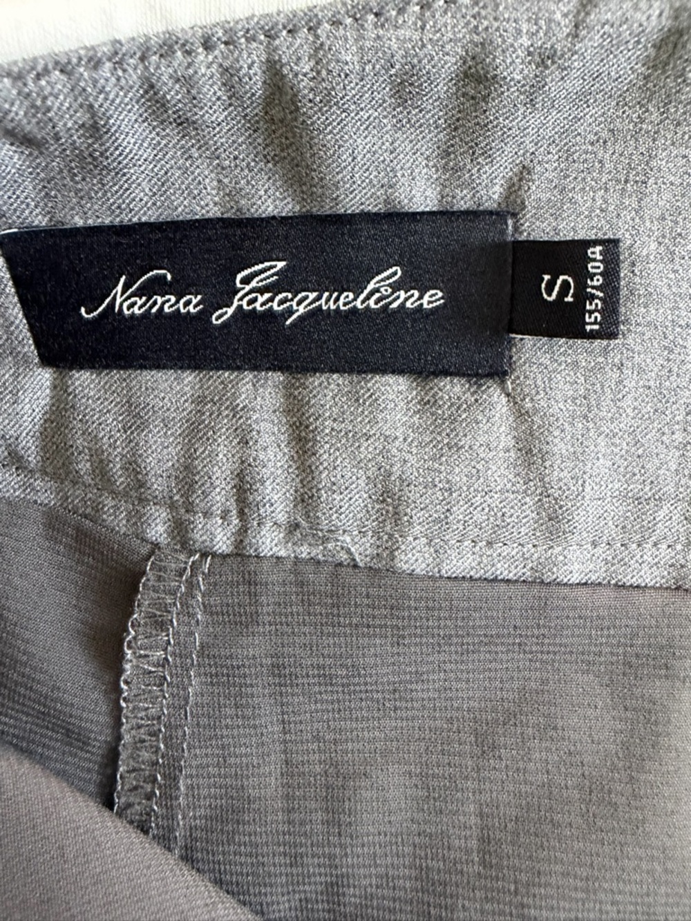 Nana Jacqueline - Charlotten & Harper Gray and White Pleated Skort Set - Picture 14 of 16